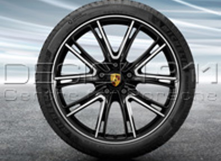 21' Panamera (971) Exclusive Design BLACK Alloy Wheels & Summer Tyres Original Porsche - 971044660J
