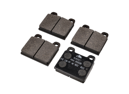Pastiglie dei freni, anteriori. Porsche 911 1965-83 - 91135195002ATE, 91135195006, 91135195001, 91135195002, 91135195008