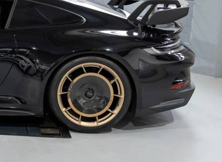 Dischi aerodinamici posteriori in fibra di carbonio. Porsche 992.1 GT3