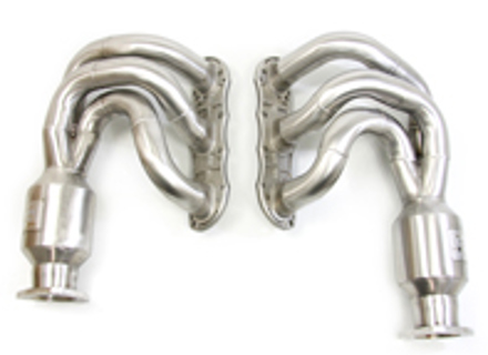 DesignTek Exhaust manifold / header with 200 cell catalyst for Porsche 991 Carrera - 3606109875, 99111341104, 991113411AX, 99111341202, 99111341204, 991113412AX