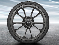 20' 991.2 GT3 in Platinum (satin-gloss) Alloy Wheels Original Porsche - 99104460311