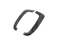 Entourage de la sortie d'air de l'aile avant en fibre de carbone. Porsche 971.1 Panamera