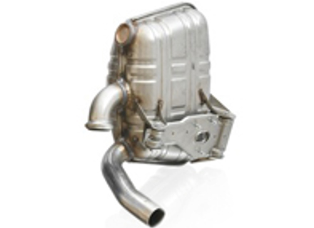 Auspufftopf / Schalldämpfer. Porsche 996 Carrera 2/4 2000-01 - 99611112270, 99611112170