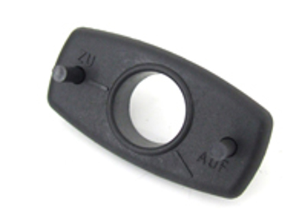 Rosetta serratura anteriore tetto Targa. Porsche 911 1970-86 - 90156529946, 90156529945