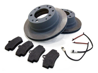 Rear Brake pads and brake disc package. Porsche 944 Cars with ABS Zimmermann - 94435240103, 94435295102, 92835295102, 94435121104 Rear Brake pads and brake disc package. Porsche 944 Cars with ABS Zimmermann - 94435240103, 94435295102, 92835295102, 94435121104