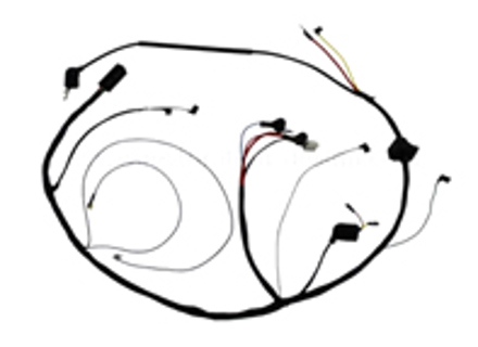 Engine wiring harness Porsche 911 1982-83 - 91161201604 - PS9244A, 1699901110