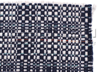 Porsche Classic Fabric JUBILEE BLUE - WHITE - P9111294 Porsche Classic Fabric JUBILEE BLUE - WHITE - P9111294