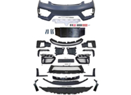 Front bumper kit. Porsche 718 Cayman GT4 / 718 Boxster Spyder - 982898041J Front bumper kit. Porsche 718 Cayman GT4 / 718 Boxster Spyder - 982898041J