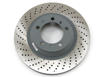 Brake disc rotor Front. Porsche 991 S 3.8L (OE Part No 99135140301/99135140401) - 99135140301, 99735140401, 18564 ABS