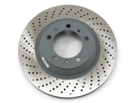 Brake disc rotor Front. Porsche 991 S 3.8L (OE Part No 99135140301/99135140401) - 99135140301, 99735140401, 18564 ABS