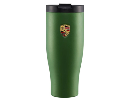 Porsche XL thermos cup, 900ml - in Mamba Green Metallic - WAP0502010PTHB
