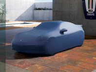 Outdoor car cover plus, in Blue. Porsche 911 (992) DAKAR - 99204401265