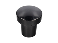 Knop, frisseluchtklep. Porsche 356 / 356 A / 356 B / 356 C - 64455281001, 64455281001700, 64455281001300 - 644 552 810 01BK, 644 552 810 01
