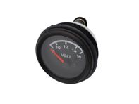 Jauge de tension de batterie, 8-16V, style VDO. Porsche 914 - 91464111510 - 1699600500