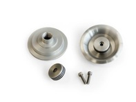 Rennline Aluminium lock / knob set. SMOOTH. Porsche 911 84-89 / 964 / 928 Rennline Aluminium lock / knob set. SMOOTH. Porsche 911 84-89 / 964 / 928