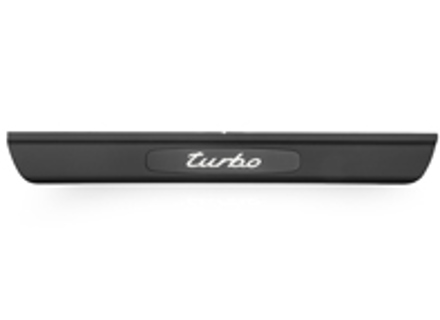 Door sill, in black for Porsche 996 Turbo / Turbo S - 99655130302A03