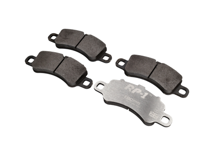 EBC RP-1 Racing brake pads Front. Porsche 991.2 / 718 Cayman & Boxster - 9P1698151A, 9P1698151B, 9P1698151C - DP82307RP1
