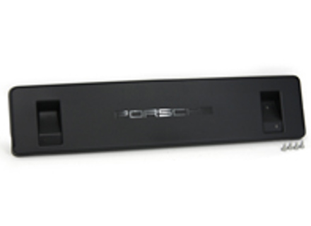 Number plate holder, large, ECE. Porsche 95B Macan - 95B807287Q1E0, 95B807287Q