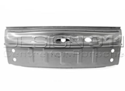 Front Latch Panel with hole for washer tank. Porsche 911 1968-73 - 90150103121GRV, PP230B, P230B, 90150103139GRV