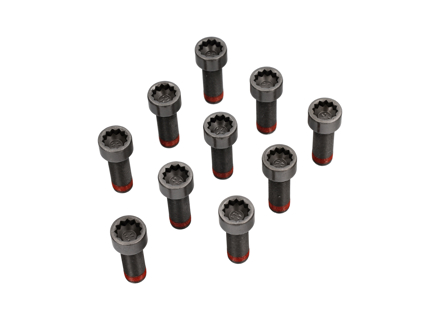 飞轮螺栓 10 件套。保时捷 997 / 991 / Boxster / Cayman / Cayenne / Macan / Panamera - 411013910, PAF906651, N90665101