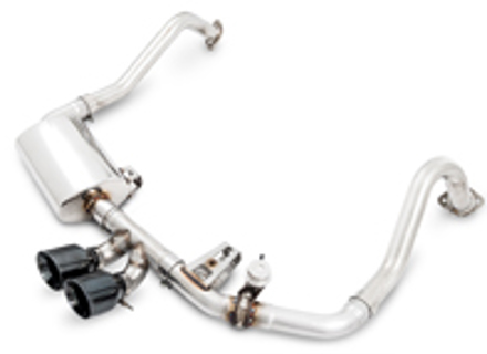 AWE SwitchPath™ exhaust system with Black tips for Porsche 718 Boxster / Cayman - 3025-33020, 3025