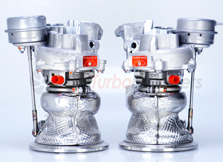 Upgrade turbochargers. Porsche Panamera / Cayenne (9YA)  2.9L TFSI Twin Turbo - 9A714570100, PAC145701, 9A714570200, PAC145702, PAB145704C - TTE10426