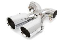 Tuyau d'échappement de luxe à double style en chrome poli. Porsche 987 Boxster / 987C Cayman - 98711125300, 98711125402, 98711125401, 98711125830, 98711125831, 98711125501, 98711125601, 98711198100 Tuyau d'échappement de luxe à double style en chrome poli. Porsche 987 Boxster / 987C Cayman - 98711125300, 98711125402, 98711125401, 98711125830, 98711125831, 98711125501, 98711125601, 98711198100