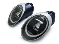 Headlamp Dual Projector Halogen + Aurora light, Black Lens. Porsche 997 05-08 BLACK LENS RHD Headlamp Dual Projector Halogen + Aurora light, Black Lens. Porsche 997 05-08 BLACK LENS RHD