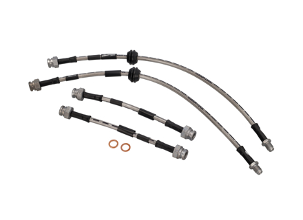 Goodridge Edelstahl-Bremsleitungen. Porsche 944 / 944 S / 944 S2 / 944 Turbo - 477611071B, 944611071F
