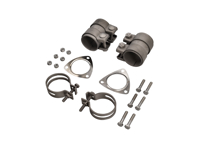 Kit de montaje con abrazaderas de titanio para catalizador. Porsche 996 - 99611122001, 99611122002, 99711152000, 99951108700, 99611111350, 99908405202, 90007428702 - 1621701210, 96.260KIT