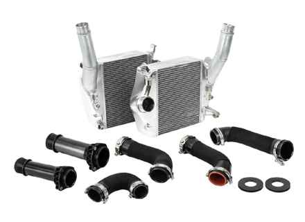 High Performance Aluminium Intercooler and Pressure Pipe Kit. Porsche 9YA Cayenne turbo / GTS - PAB14580300, PAB145803B, PAB14580400, PAB145804B, PAB145804E, PAB145803E - 8211