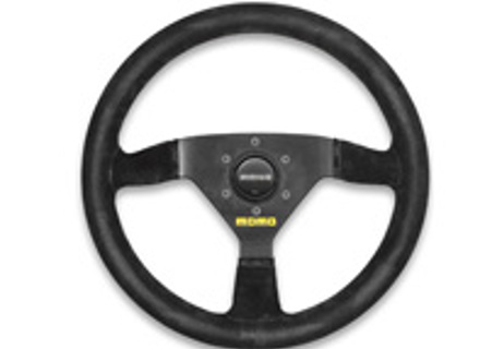 Steering wheel MOD78 - Black Suede - Momo - M11111783321R, M11111783521R