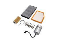 Motoronderhoudsset - Lucht-/brandstof-/oliefilters, bougies en meer - voor Porsche 986 Boxster 2.7L & Boxster S 3.2L 2000-2004 - 99610722560, 99610731351, 0PB115499A, 99611013103, 99611013104, 90012310630, 99657221901, 99657221902, 99657121903, 99757121900, 99757121901, 99757121902, 99917020791