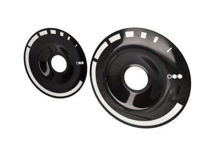 Ruota posteriore a disco aerodinamico. Porsche992GT3 - 9GT601025Q, 9GT601025R