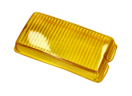 Fog lamp yellow lens, Front. Porsche 911 1974-83 - 91163196400