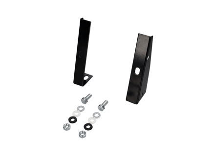 Front bumper license plate brackets. Porsche 356 - 64472352100, 35658140, 356 58140 - PRS63A, PRS63B