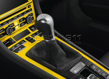 Gear Lever in BLACK ALCANTARA. Porsche 991 - 99142499000
