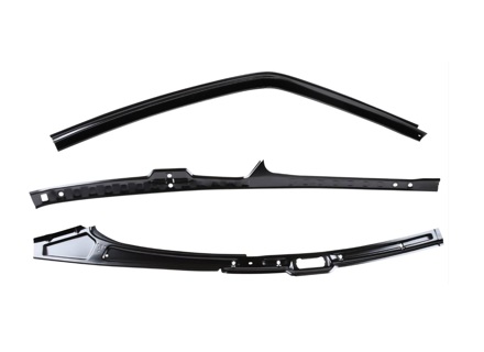 Set di telai per il tetto, 3 pezzi. Porsche 911 Coupé 1964-77 - 90150202510, 90150202610 - 1682002970, 1682002980