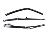 Set di telai per il tetto, 3 pezzi. Porsche 911 Coupé 1964-77 - 90150202510, 90150202610 - 1682002970, 1682002980