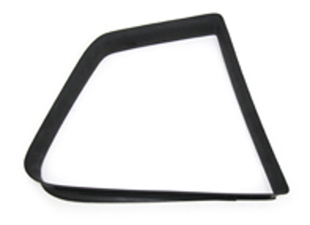 Rear quarter glass trim, black. Porsche 968 - 9445555350001C, 9445555360001C