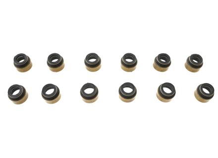 Valve stem seals. PACK OF 12 Porsche 911 / 964 - 92810419312, 92810419313, 91110419300, 91110419303, 92810419308, 96410411107, 596.981, 96410411106