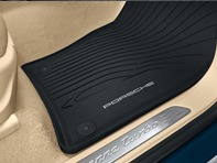 Rubber floor mats '4-zone Aircon'. Porsche 958 Cayenne RHD - Right hand drive - 95804480054 Rubber floor mats '4-zone Aircon'. Porsche 958 Cayenne RHD - Right hand drive - 95804480054