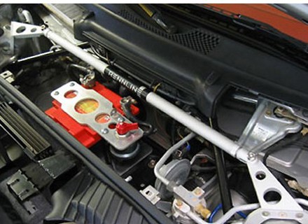 Strut tower brace - 2 point by Rennline. Porsche 997/987/Cayman - SB63