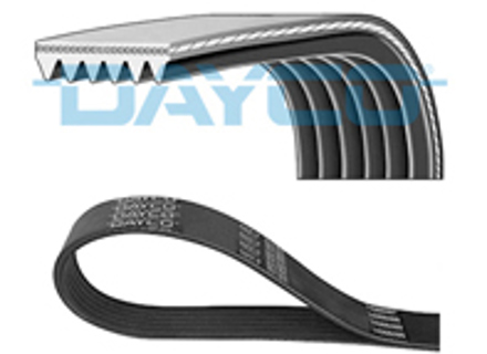 Air con belt. Porsche 964 Turbo (965) - 6PK1555, 99919236550, 99919235650