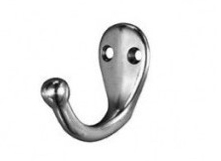 Coat hook, Chrome. Porsche 356A - 35658337 - JG.583.37