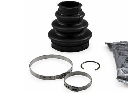 Kit de fuelle para junta homocinética (CV), interior o exterior. Porsche 970 Panamera / 982 Boxster S / 982C Cayman S - 97033229300 - GKNB11083