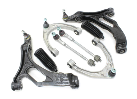 悬架控制臂+转向横拉杆接头及波纹管。保时捷卡宴955 - 95534101733, 95534101833, 95534102702, 95534703122, 95534703222, 95534719110