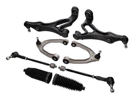 Draagarmen + spoorstanggewrichten en balgen. Porsche Cayenne 955 - 95534101733, 95534101833, 95534102702, 95534703122, 95534703222, 95534719110