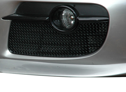 Ensemble de calandre extérieure en acier inoxydable pour pare-chocs avant ZunSport. Porsche Cayman 987.1 - ZPR20405 - ZPR20405