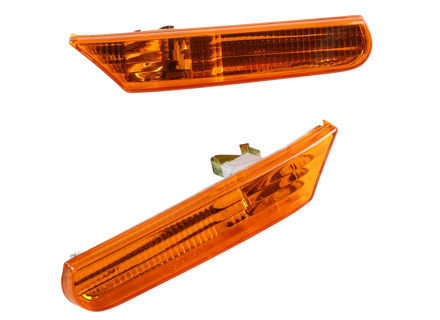 Side repeater lamp set amber. Porsche 996 C2 / 986 Boxster - 99663103301, 99663103401, 99663103302, 99663103402, 99663103304, 99663103404 - 1696002010